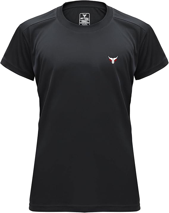 Gym T-Shirt - Lightweight & Breathable Black Workout Shirt