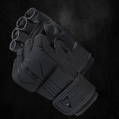 MMA Fighting Gloves 4oz - Open Palm Sparring Gloves