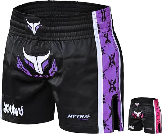 Mytra Fusion Women Kick Boxing Shorts - Ladies Martial Training Shorts