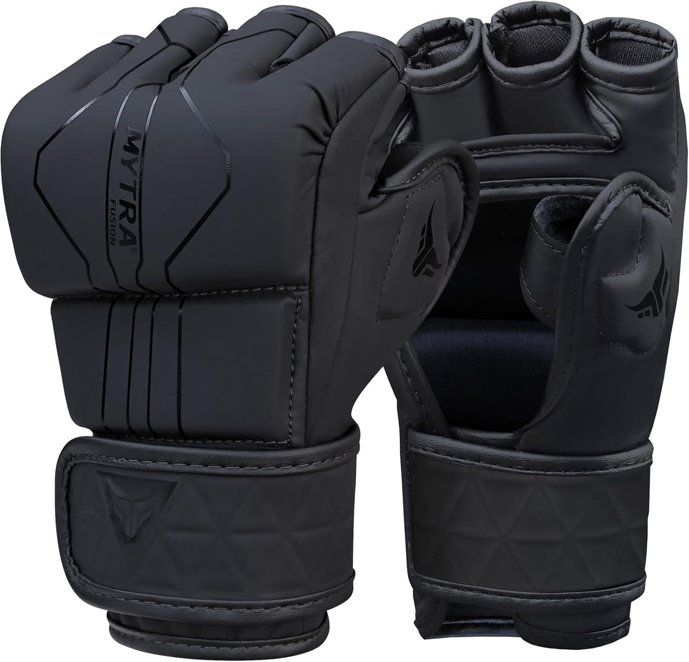 MMA Fighting Gloves 4oz - Open Palm Sparring Gloves