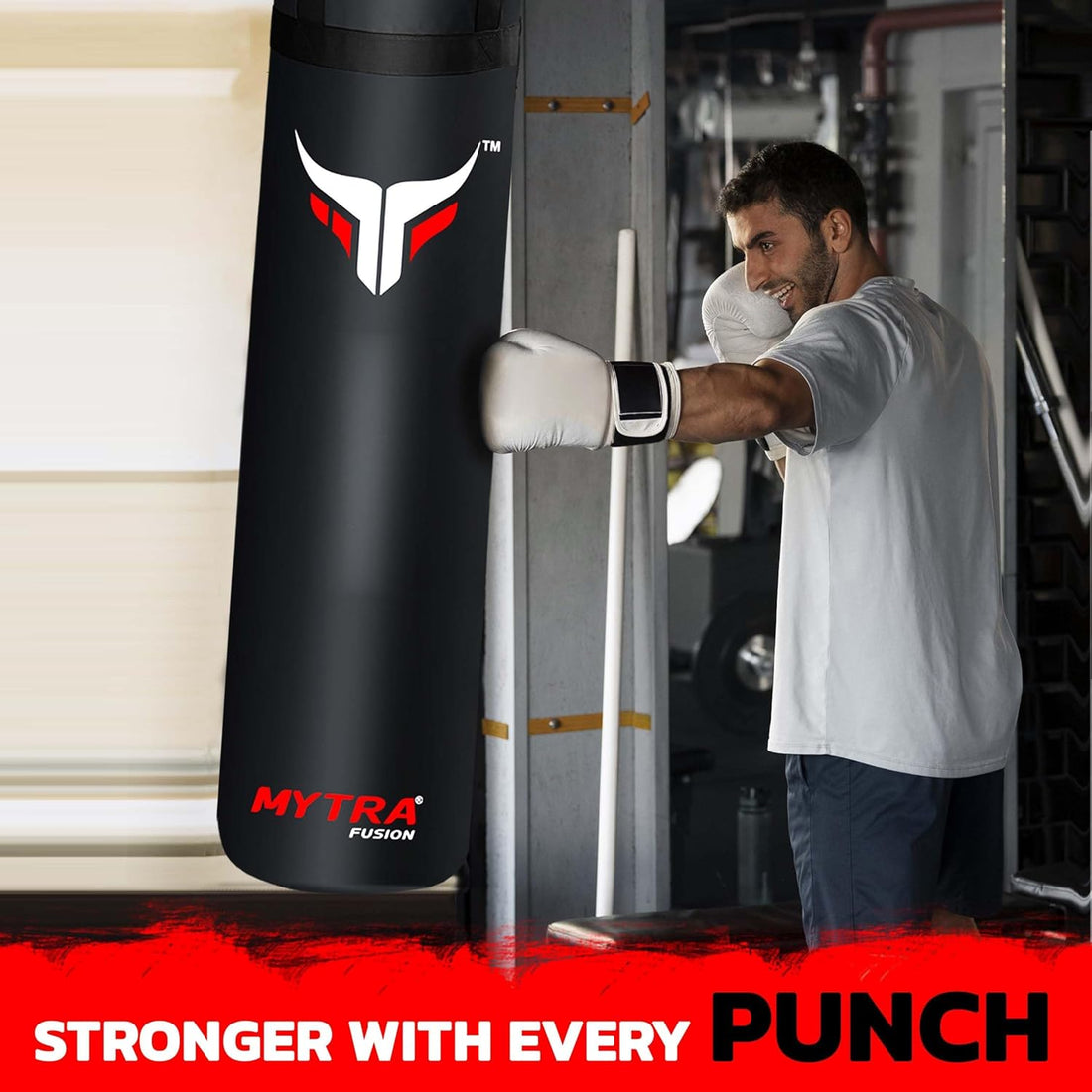 Mytra Fusion Boxing Punch Bag - Unfilled Punch Bag 4FT & 5FT