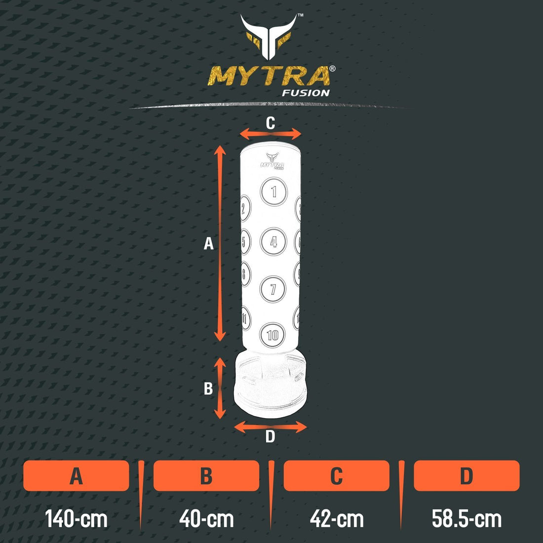 Free Standing Punching Bag - Target Design Punch Bag