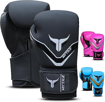 Mytra Fusion boxing gloves with Ventilated Palm for Men Women Punching Gloves MMA Muay Thai Training Workout Kickboxing Gloves pink boxing gloves