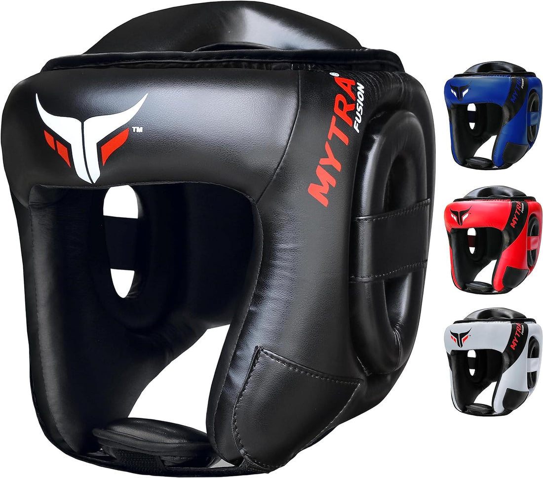 Mytra Fusion Head Guard AD1 - Boxing & Kickboxing Protective Head Guard