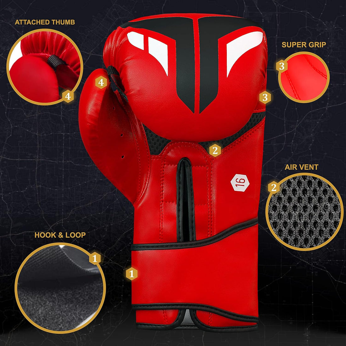 Boxing Gloves Real Tech – Sparring & Training Gloves