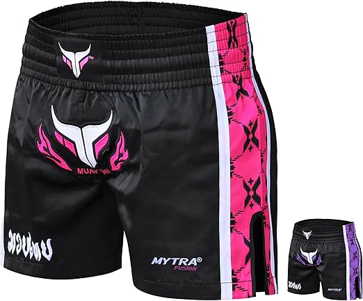 Women Kick Boxing Shorts - Ladies Martial Training Shorts