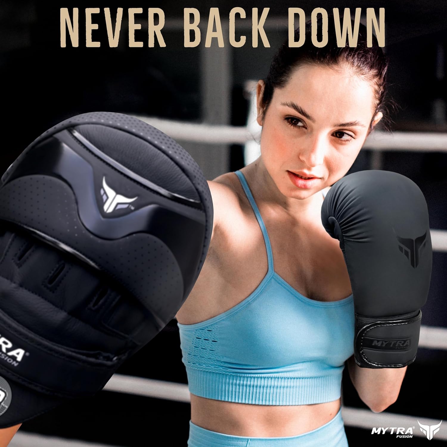Boxing Gloves PRO T 10 Secure Fit Sparring Training Gloves Mytra Fusion Ltd