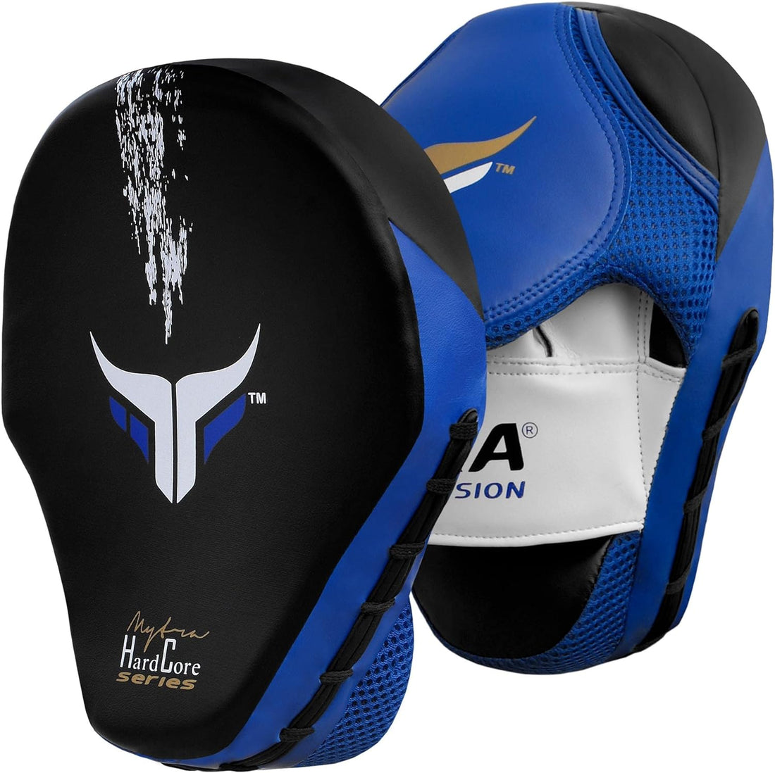 Focus Pads - Hard core Curved Boxing Mitts for Training