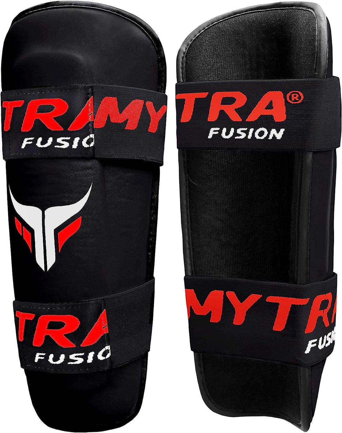 Mytra Fusion Shin Guards for MMA, Muay Thai, & Kickboxing