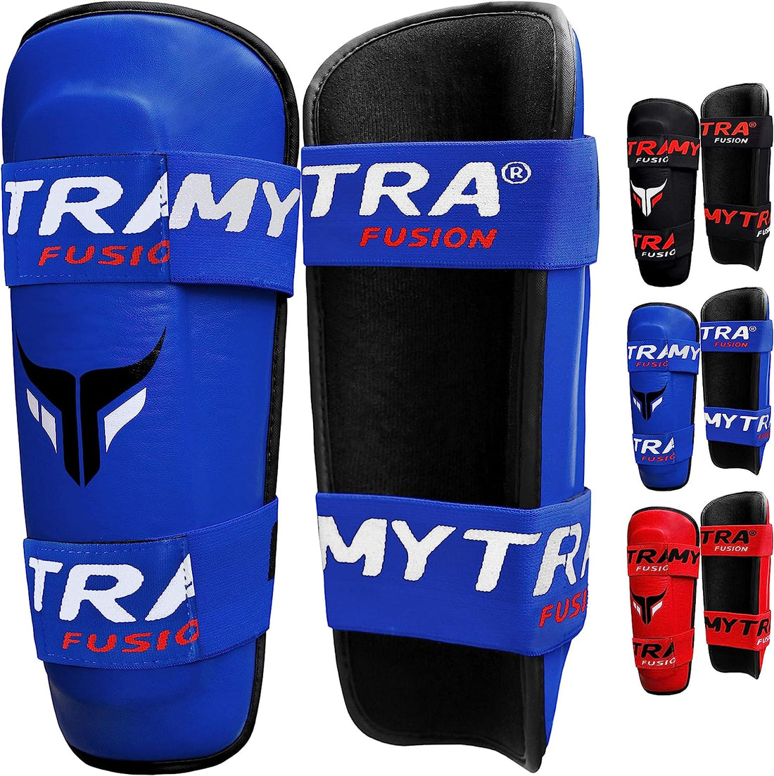 Mytra Fusion Shin Guards for MMA, Muay Thai, & Kickboxing