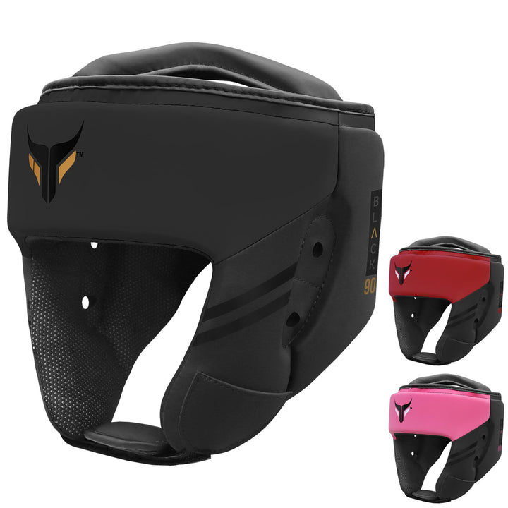 Head Guard Black 90 - Impact Absorbent Head Gear