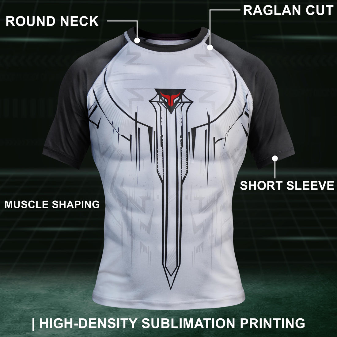 MMA Rash Guard - Men Compression Top