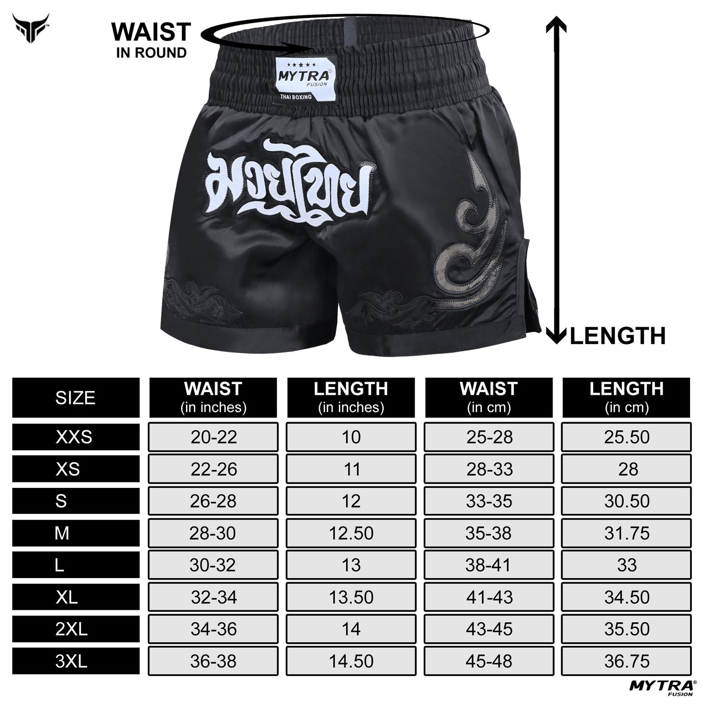 Kick Boxing Shorts KBS4 - Muay Thai & Martial Art Training Shorts