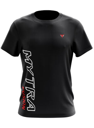  Gym t-shirt mytra fusion black color 