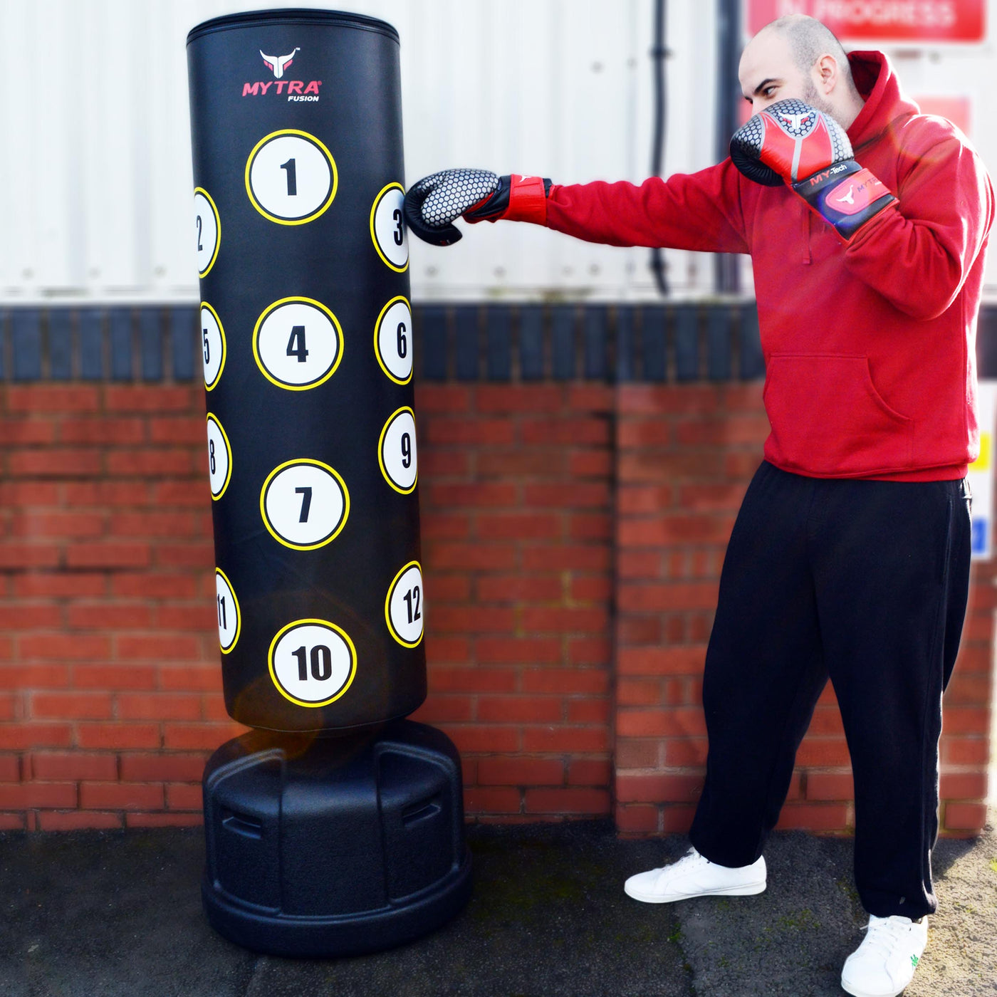 Free Standing Punching Bag - Target Design Punch Bag