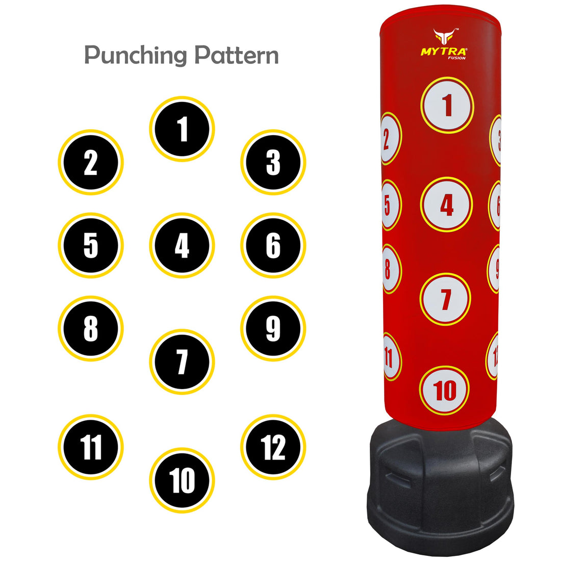 Free Standing Punching Bag - Target Design Punch Bag