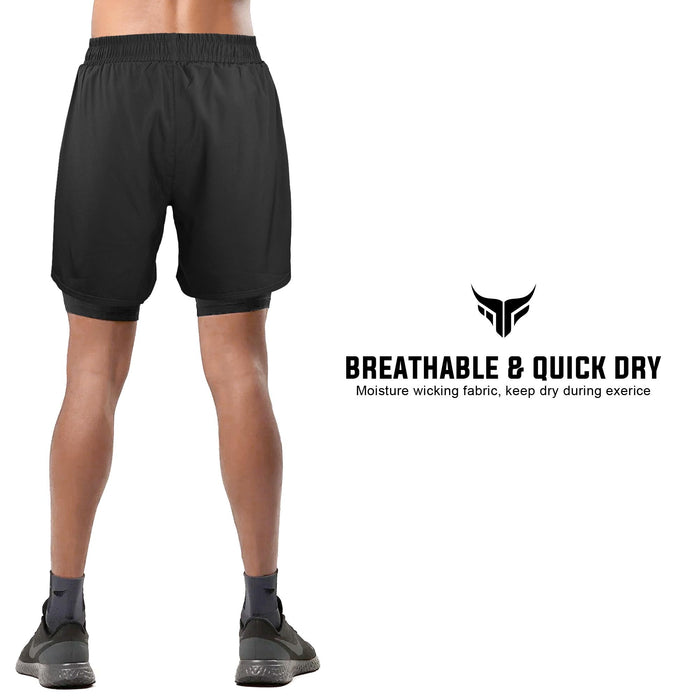 Running Short Mytra Fusion black 6