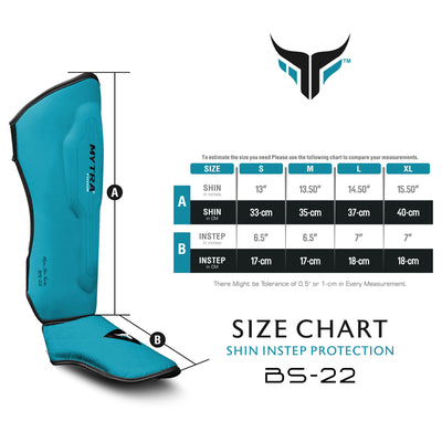 Shin Instep BS-22 - Impact Absorption Shin Guard