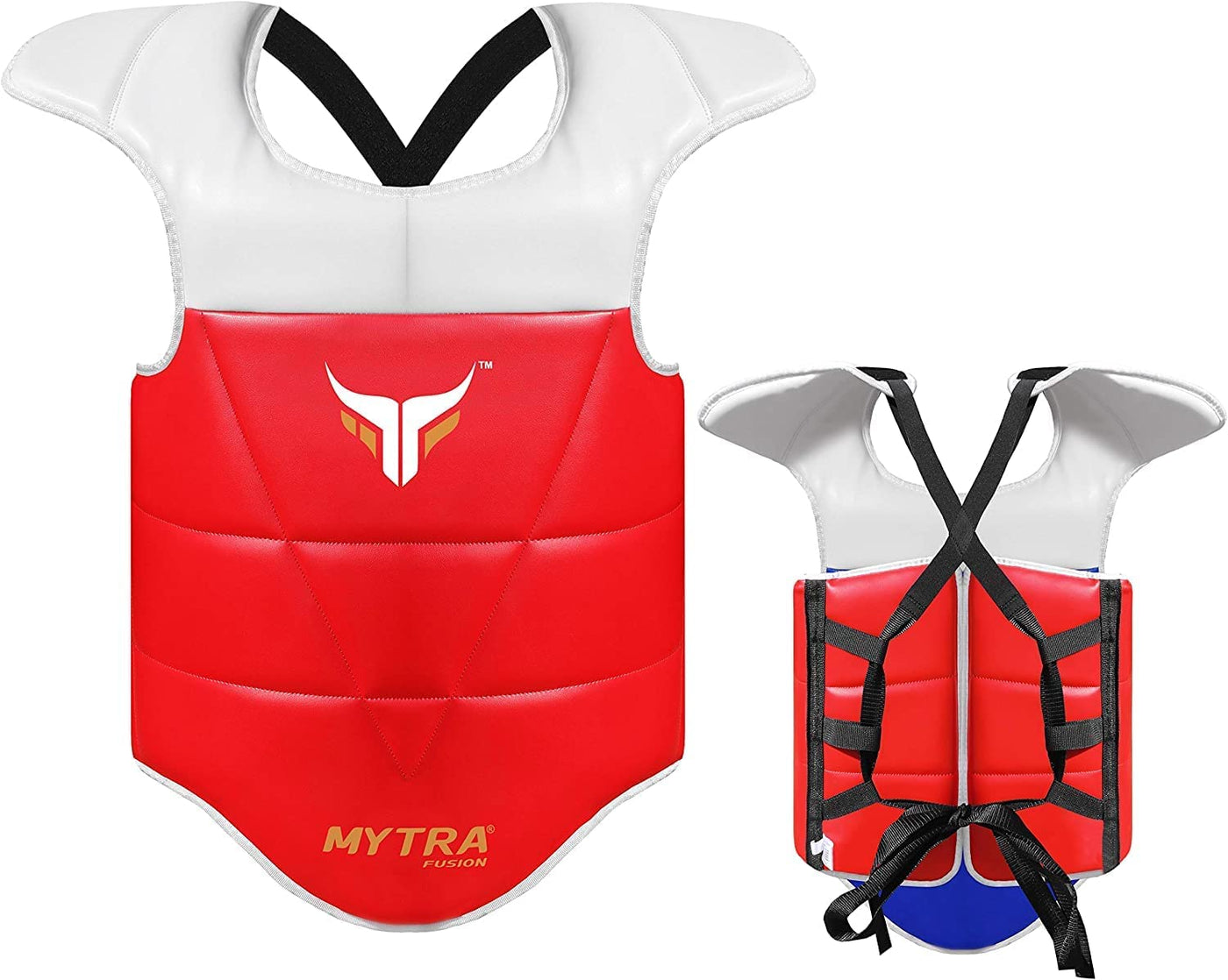 Kids Taekwondo Chest Guard - Chest & Belly Protector Martial Arts