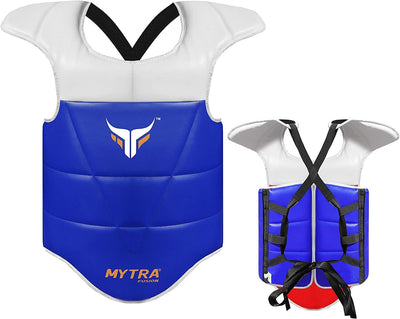 Kids Taekwondo Chest Guard - Chest & Belly Protector Martial Arts