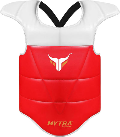 Kids Taekwondo Chest Guard - Chest & Belly Protector Martial Arts