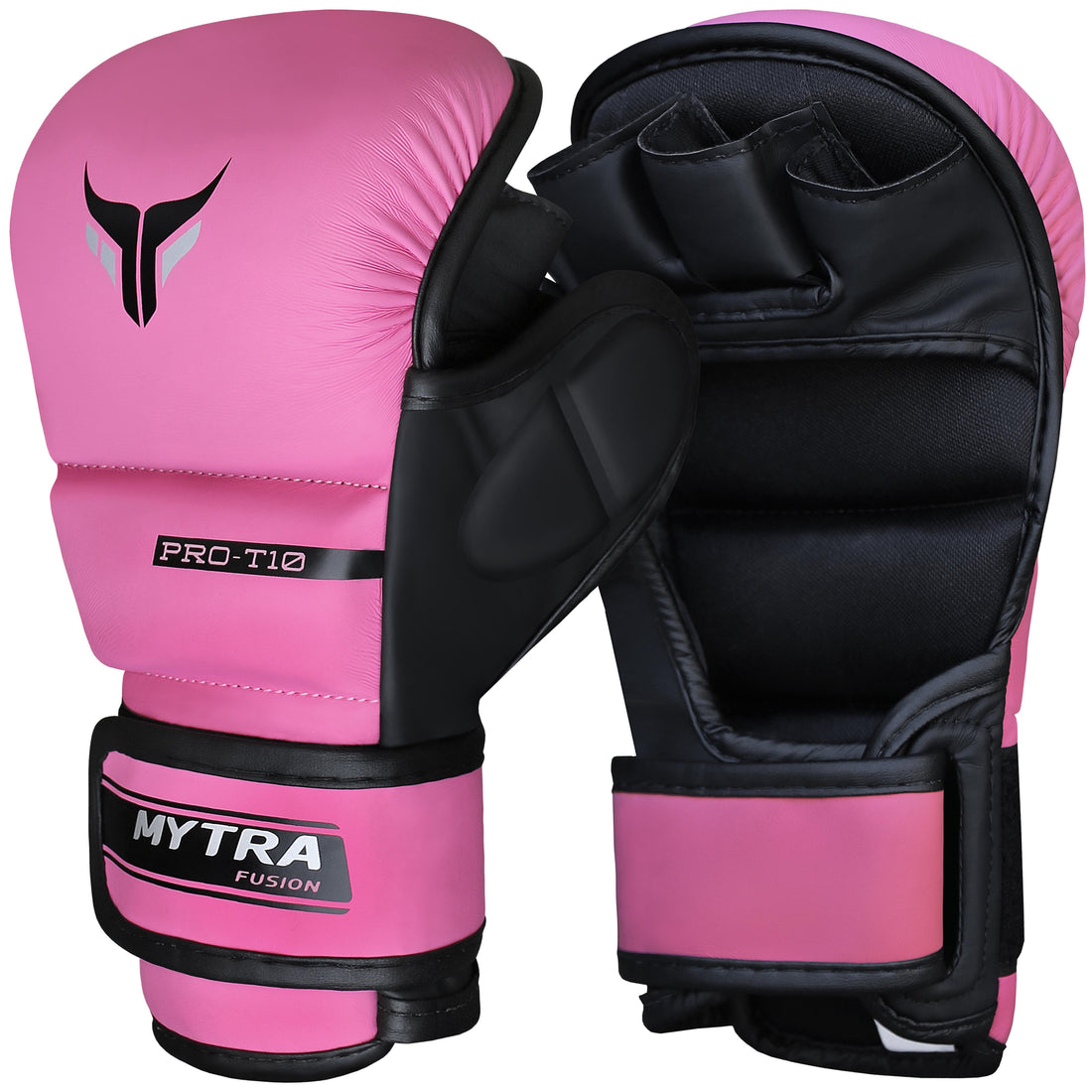 MMA Gloves 7-OZ - Pro T-10  Women Hybrid MMA Training Gloves