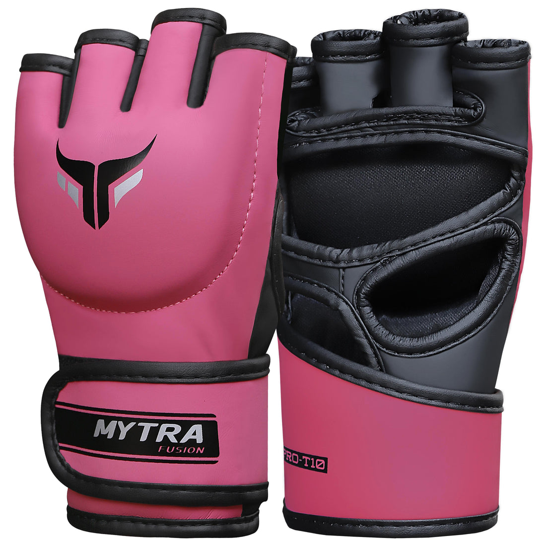 Mytra Fusion Pro T-10 MMA Gloves 4-OZ  Women Hybrid MMA Training Gloves