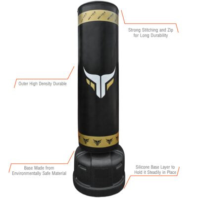 Free Standing Punching Bag for Boxing MMA Muay Thai & Home Workout