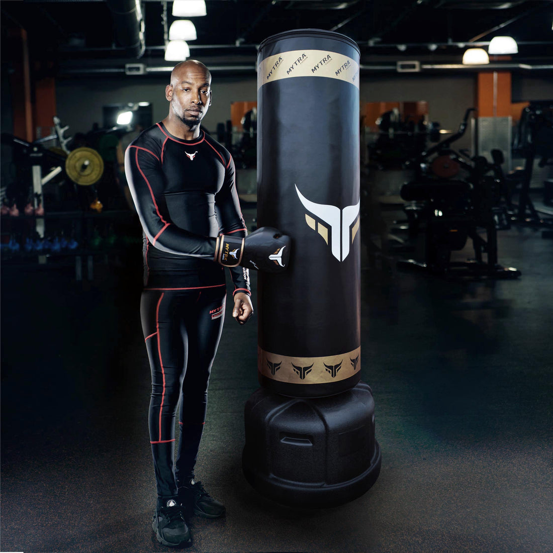 Free Standing Punching Bag for Boxing MMA Muay Thai & Home Workout