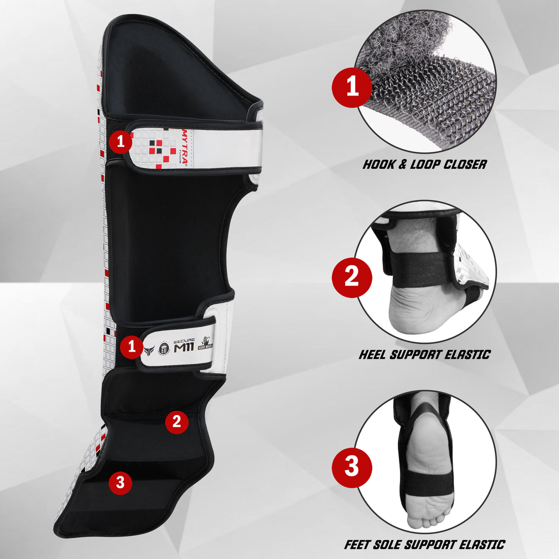 Shin Instep M-11 - Muay Thai & Kickboxing Shin Guard