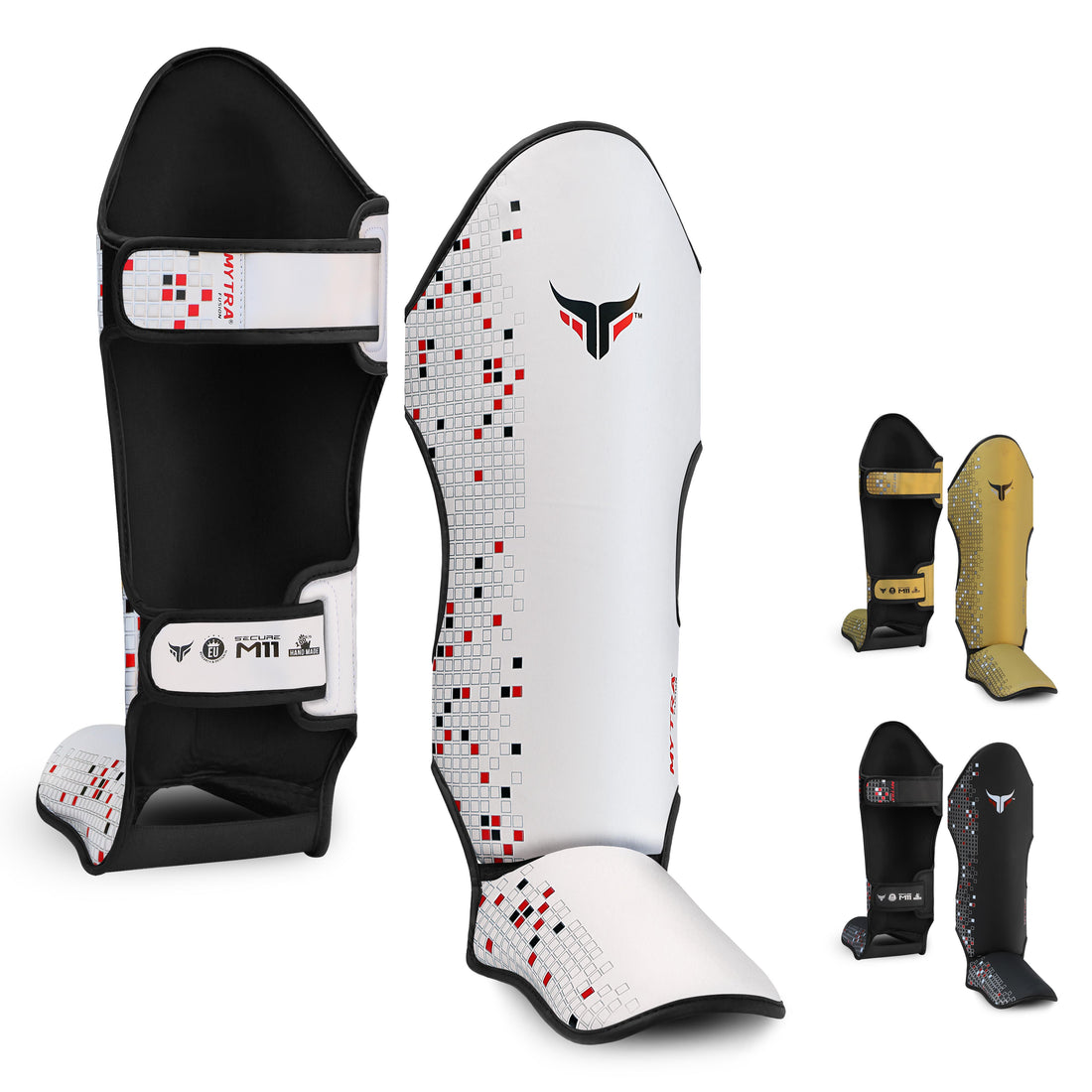 Mytra Fusion Shin Instep M-11 - Muay Thai & Kickboxing Shin Guard