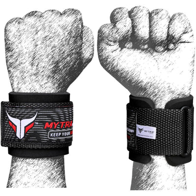 Mytra Fusion Weight Lifting Wrist Straps