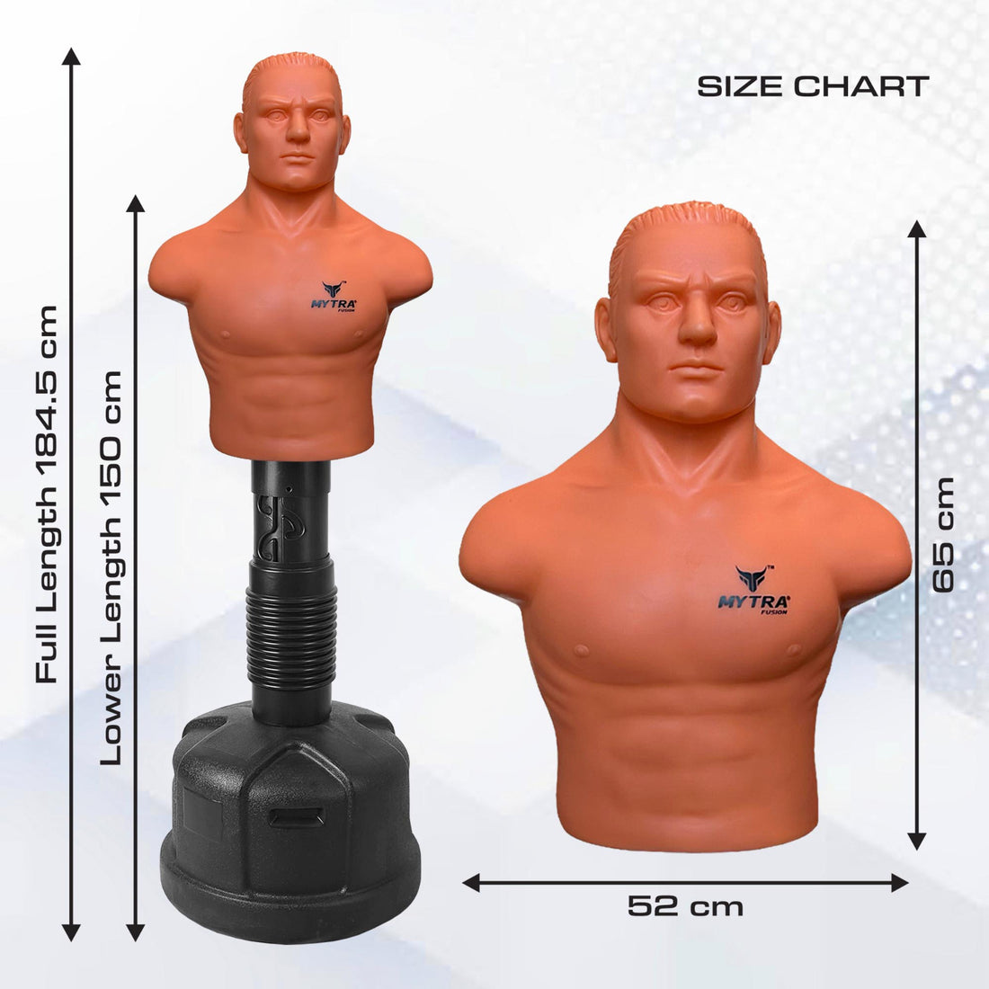 Mytra Fusion Bob Dummy Torso opponent - Body Bag Punching Dummy